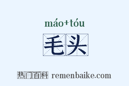 毛头是什么意思的图片